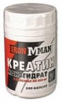 IRONMAN: Креатин Моногидрат Капсулы Креатин Моногидрат Капсулы